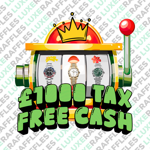 LUXE+ WIN £1000 TAX FREE CASH