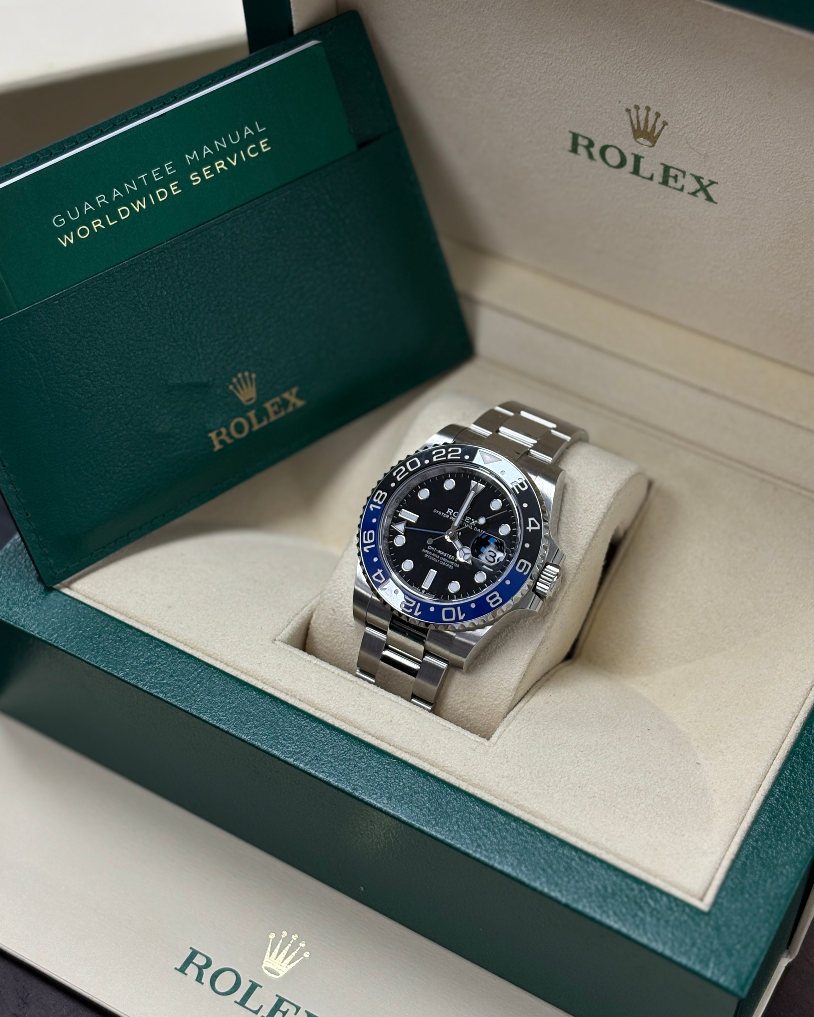WIN THIS ROLEX GMT-MASTER II 'BATMAN'