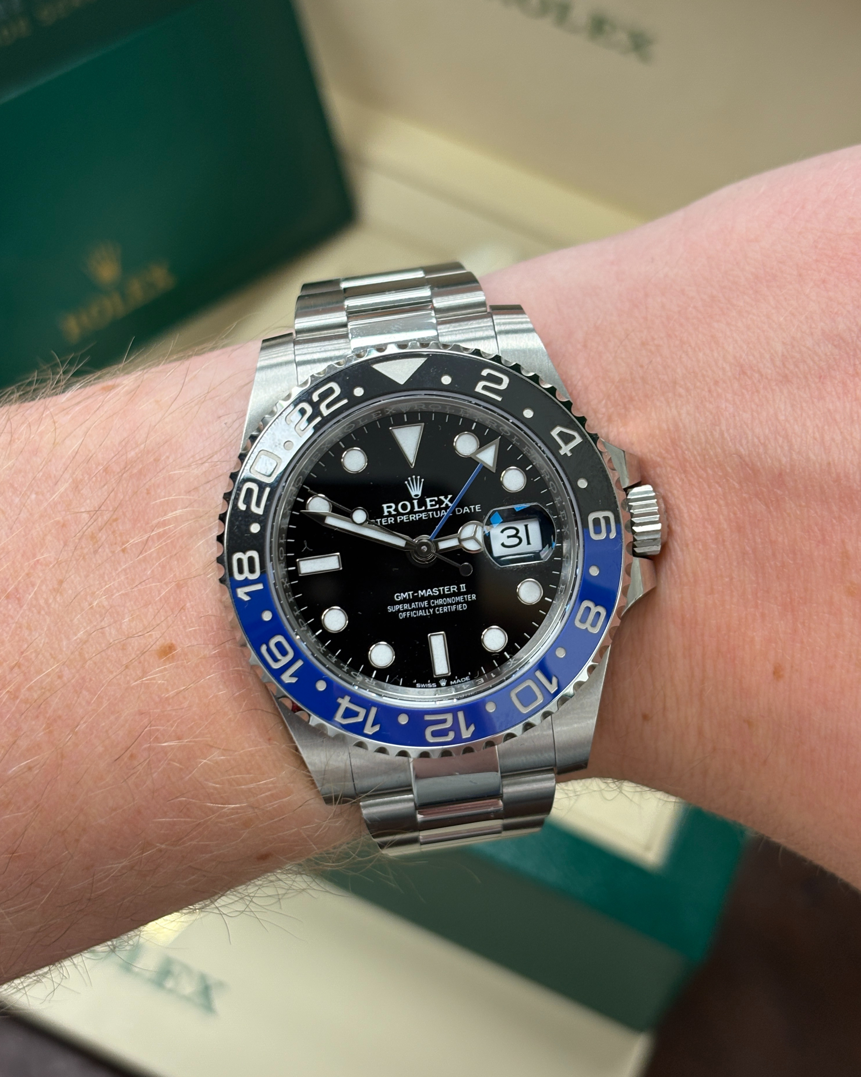 WIN THIS ROLEX GMT-MASTER II 'BATMAN'