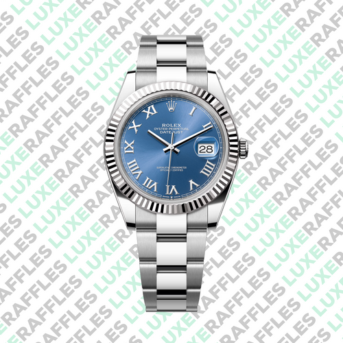 WIN THIS DATEJUST 41 'AZZURRO' WORTH £11,000