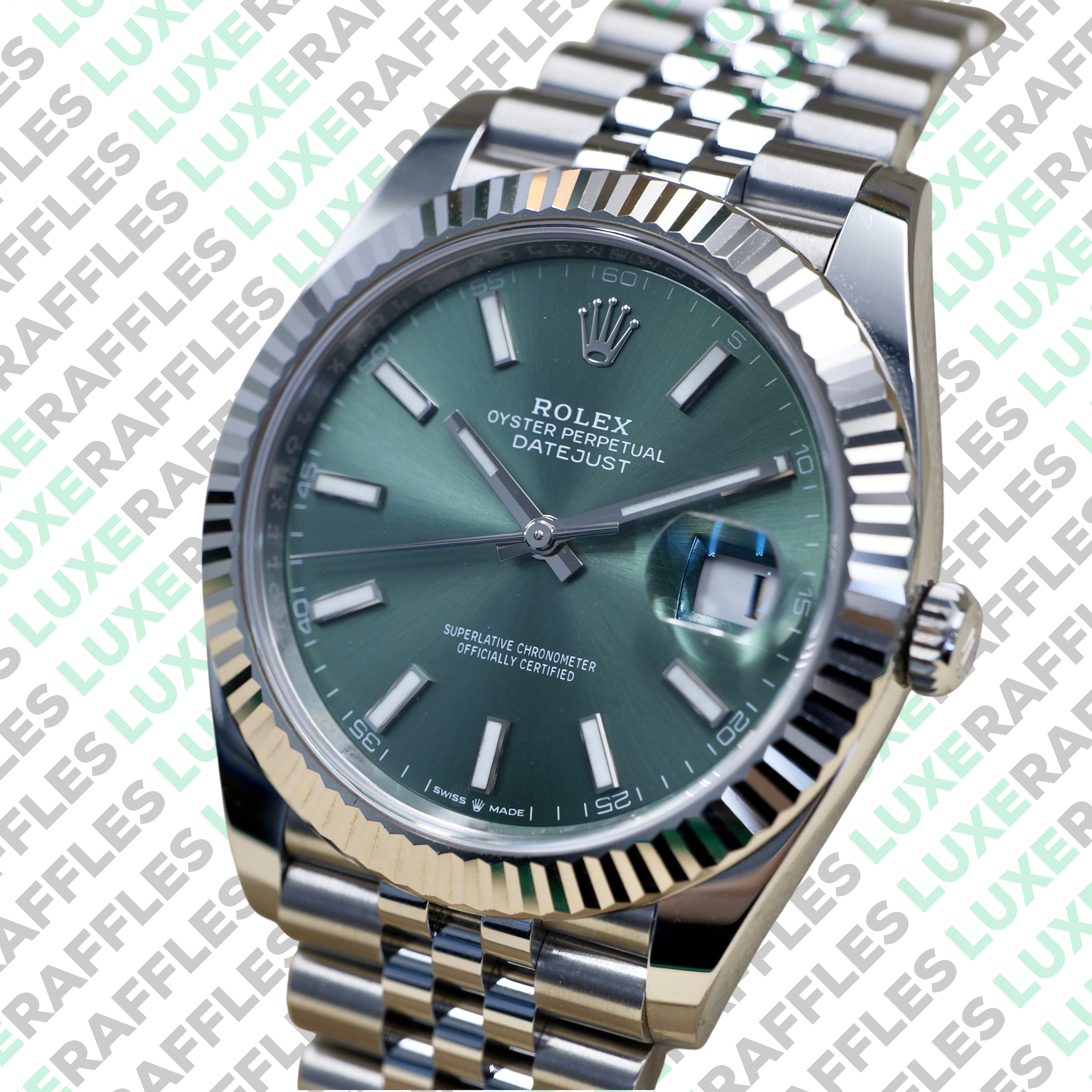 WIN THIS ROLEX DATEJUST 41 'MINT'