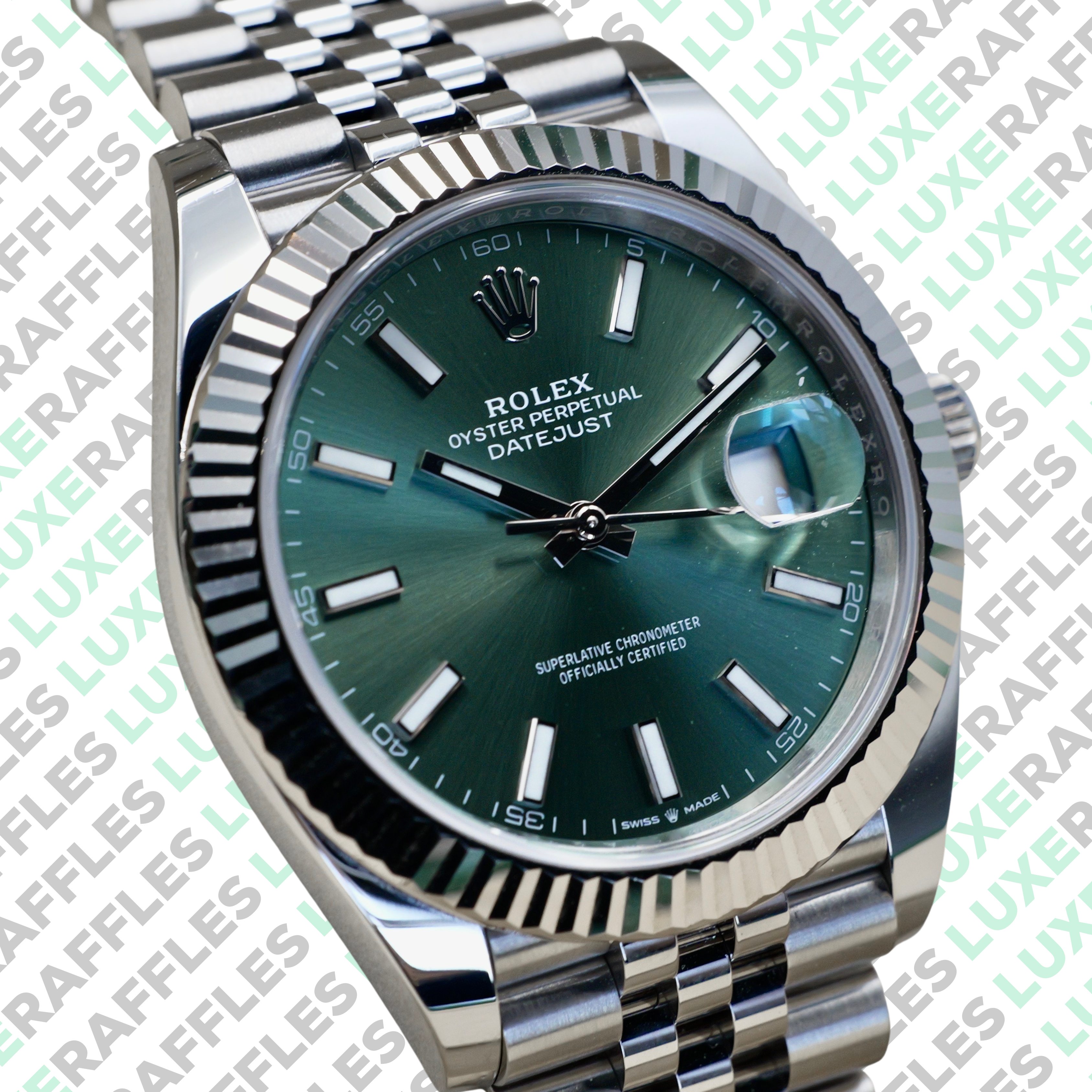 WIN THIS ROLEX DATEJUST 41 'MINT'